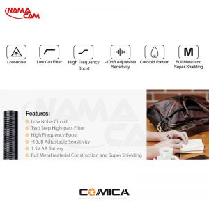  COMICA Shotgun Microphone CVM-VP3