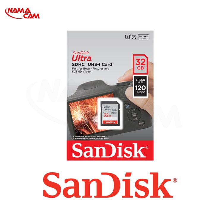 کارت حافظه سن دیسک مدل Ultra کلاس 10 ظرفیت 32 گیگابایت