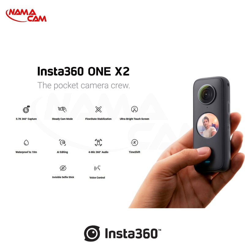 اینستا۳۶۰ وان ایکس ۲ - insta360 one x2