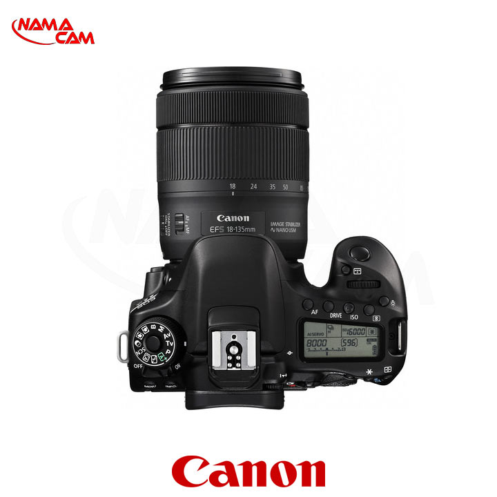 دوربین عکاسی کانن 80D با لنز EF-S 18-135mm