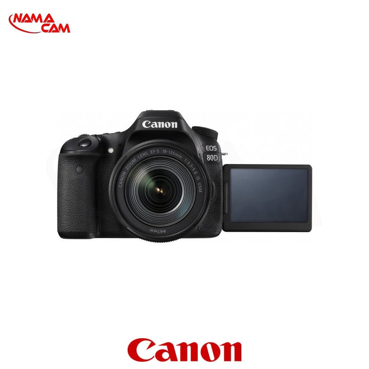 دوربین عکاسی کانن 80D با لنز EF-S 18-135mm