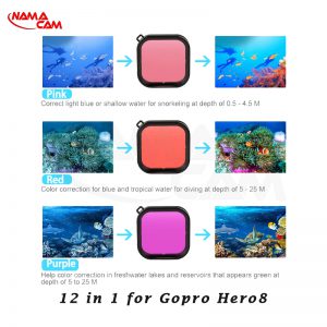 کیف 12 تکه گوپرو8 – Gopro Hero8