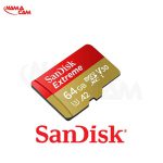 کارت حافظه microSDXC سن دیسک مدل Extreme کلاس A2