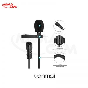 میکروفون یقه ای yanmai r955s