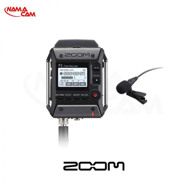 رZOOM-F1LP رکوردر میکروفون یقه ای