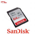 کارت حافظه SD سن دیسک 64 گیگابابت ultra 120m/s
