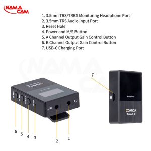 میکروفون بی سیم کامیکا مدل BoomX-D D1