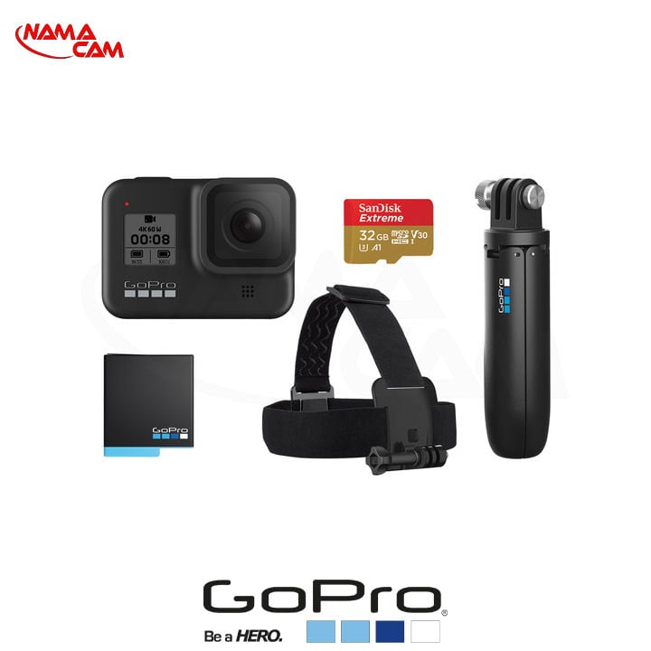 دوربین Gopro Hero 8 بسته بندی ویژه