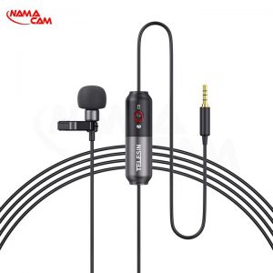 میکروفون یقه‌ای تلسین مخصوص موبایل و دوربین Telesin lav02