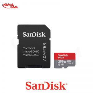 کارت حافظه microSDXC 256GB سن دیسک مدل Ultra A1 کلاس 10 UHS-I