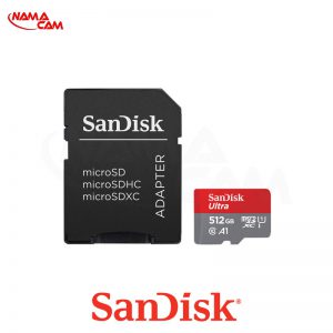 کارت حافظه microSDXC 512GB سن دیسک مدل Ultra A1 کلاس 10 UHS-I