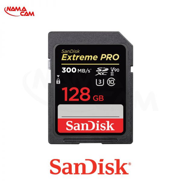 کارت حافظه سن دیسک 128گیگ Extreme pro SDXC 300