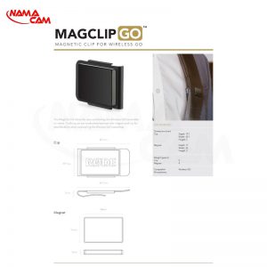 گیره مگنتی میکروفون رود – Rode magClip Go
