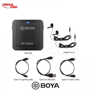 میکروفون یقه ای بویا Boya BY-DM20