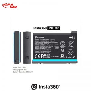 باتری اصلی دوربین اینستا 360 وان ایکس 2 (1420mAh)