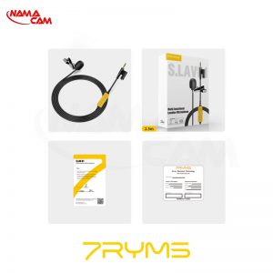 میکروفون یقه ای باسیم 7ryms S.lav 01