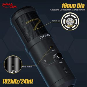 میکروفون 7RYMS SR-AU01-K1 USB