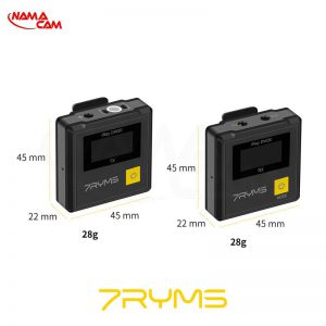 میکروفون یقه ای بیسیم 7Ryms DW20