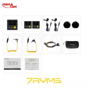 میکروفون یقه ای بیسیم 7Ryms DW20