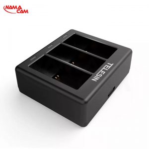 شارژر باتری 3 کاناله تلسین مخصوص گوپرو 12 و 11 و 9 و 10 – ( G-902 )