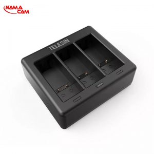 شارژر باتری 3 کاناله تلسین مخصوص گوپرو 12 و 11 و 9 و 10 – ( G-902 )