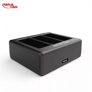 شارژر باتری 3 کاناله تلسین مخصوص گوپرو 12 و 11 و 9 و 10 – ( G-902 )