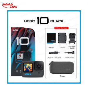 دوربین گوپرو هیرو 10 + کارت حافظه میکرو اس دی سندیسک Extreme Pro 64GB + باتری تلسین گوپرو 10