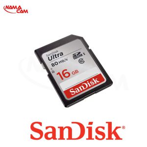 کارت حافظه SD سن دیسک 16 گیگابایت Ultra 80mb/s
