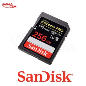 کارت حافظه SD سن دیسک 256 گیگابایت Extreme Pro
