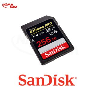 کارت حافظه SD سن دیسک 256 گیگابایت Extreme Pro