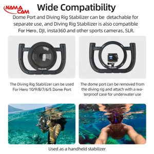 دام گوپرو هیرو 13 و 12 ، 11 ، 10 مدل Diving Rig