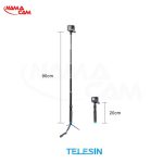 TELESIN Selfie Stick with Tripod and Phone Clip