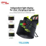 TELESIN Dual Fast Charging Box Kit HERO 9, 10 & 11