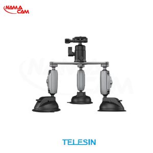 ساکشن فلزی سه تایی تلسین – Three-Arm Suction Mount