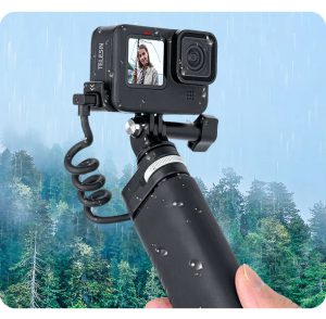 TELESIN Plastic Rechargeable Side Cover Rainproof Snowproof