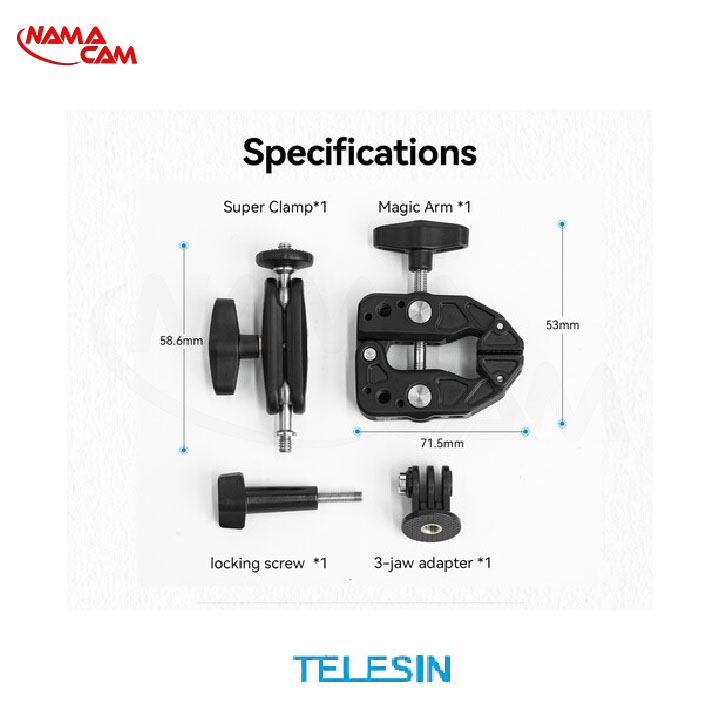 TELESIN Multifunction
