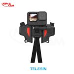 TELESIN Motorcycle Helmet Chin Mount for Action Cameras