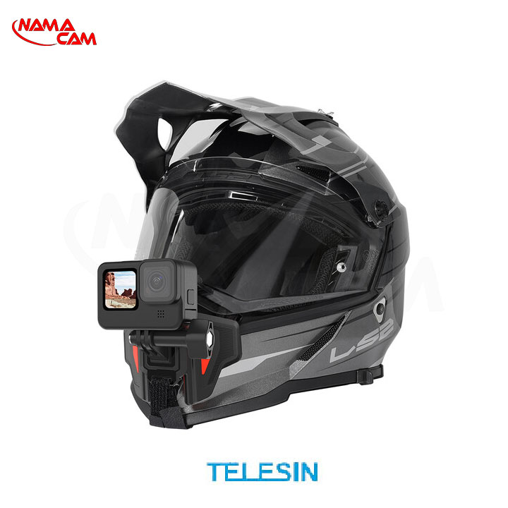 فک بند کلاه ایمنی موتورسیکلت - تلسین MT2 TELESIN Motorcycle Helmet Chin Mount for Action Cameras