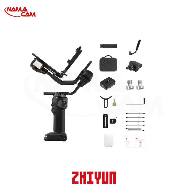 Zhiyun CRANE 4 3-Axis Handheld Gimbal Stabilizer Combo Kit