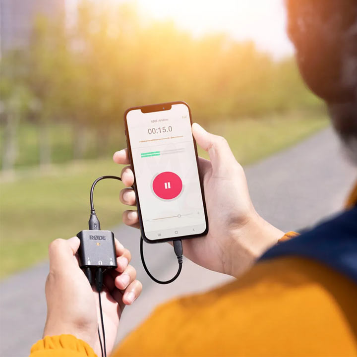 رابط صوتی رود AI-Micro USB-C Audio Interface