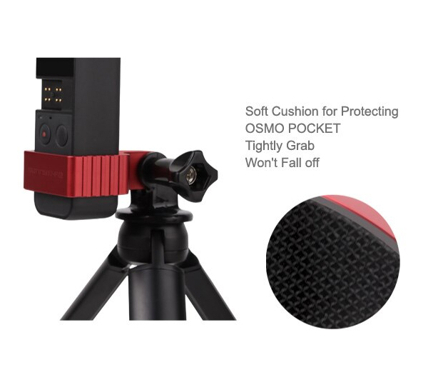 Sunnylife Aluminum Alloy Adapter Extension Mount for POCKET 2/OSMO POCKET