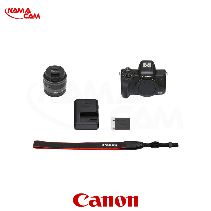 EOS M50 Mark II Mirrorless Camera with 15-45 mm Lens