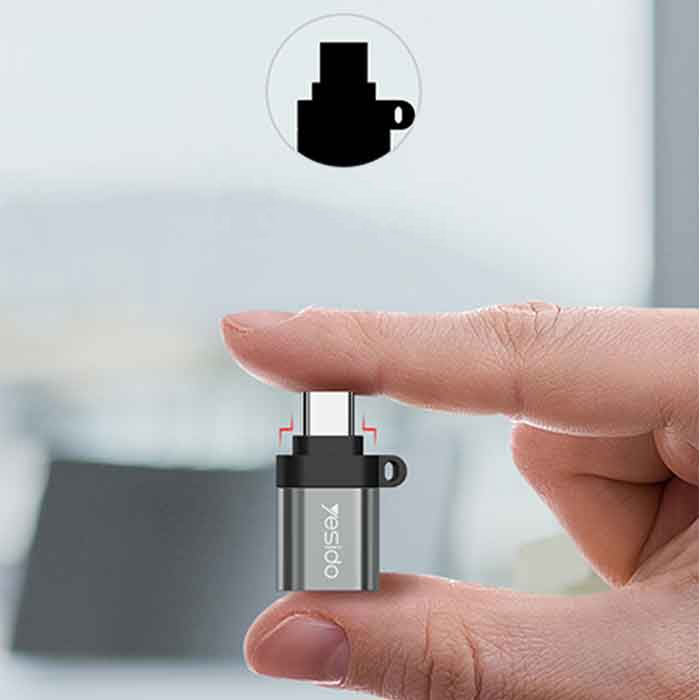 مبدل Type-C به USB OTG یسیدو GS06