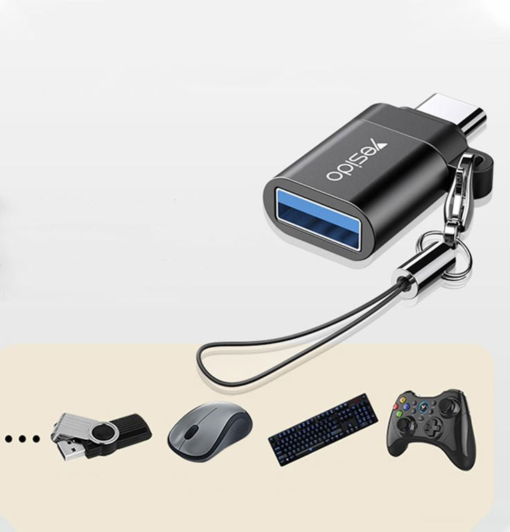 مبدل Type-C به USB OTG یسیدو GS06