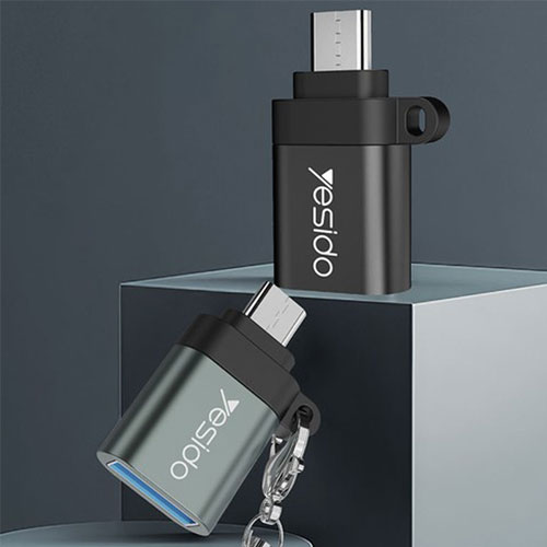 مبدل microUSB به USB OTG یسیدو GS07