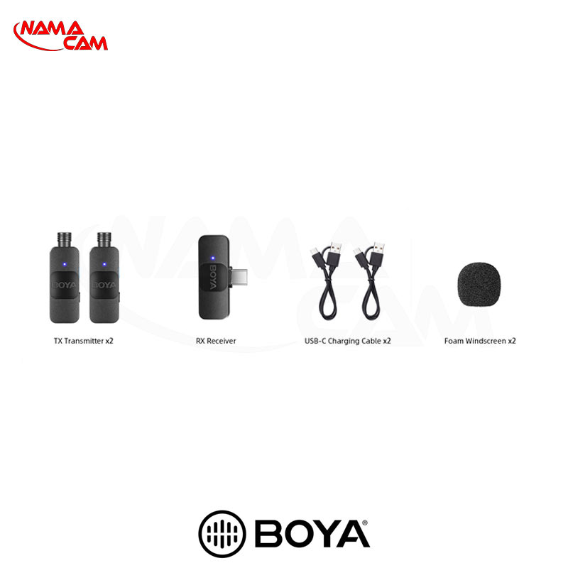 میکروفن بی سیم یقه ای بویا BOYA BY-V20/نماکم