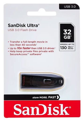 فلش مموری سن دیسک Sandisk CZ48 ظرفیت 32GB /نماکم