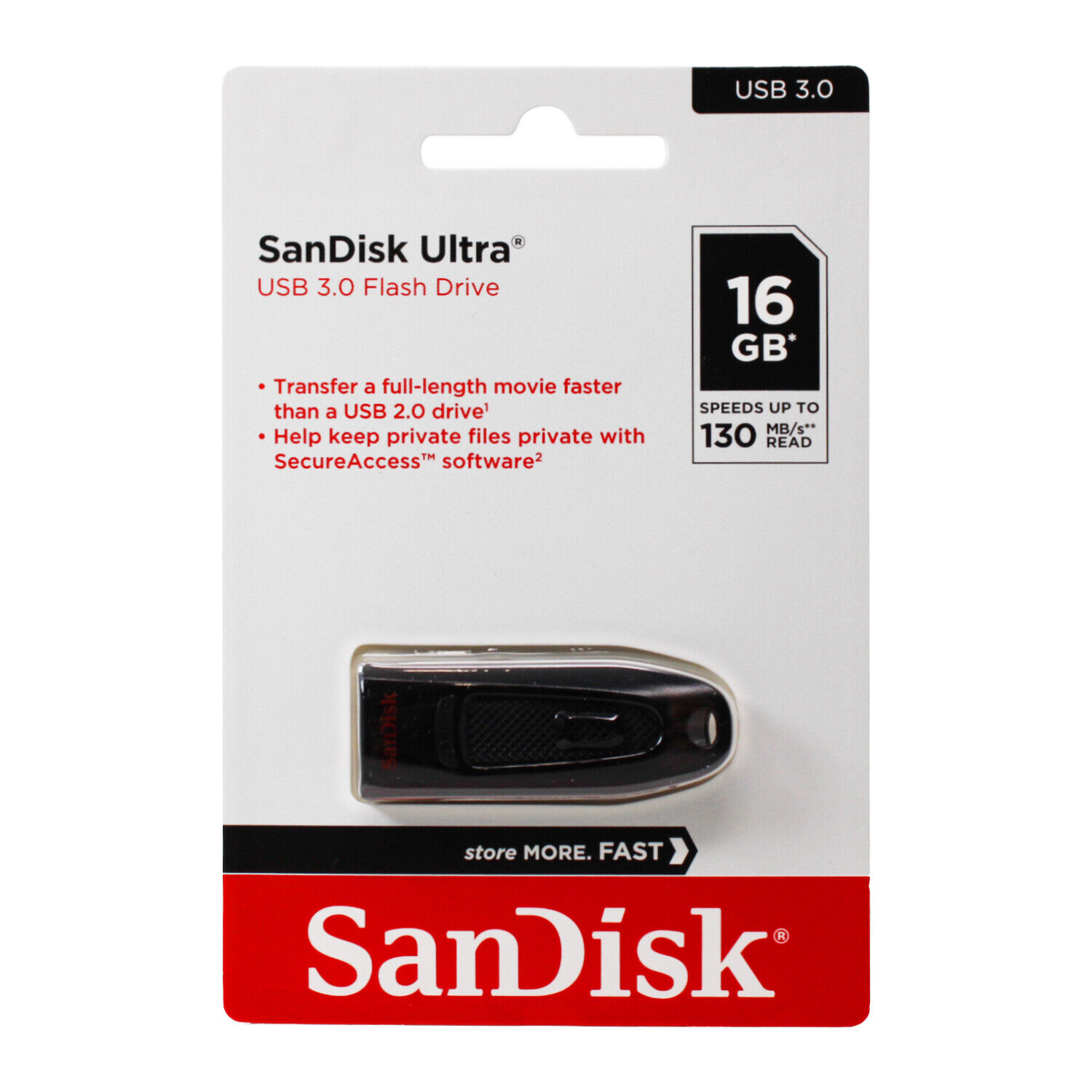 فلش مموری سن دیسک Sandisk CZ48 ظرفیت 16GB/نماکم