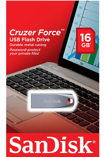 فلش مموری سن دیسک Sandisk Cruzer Force CZ71 ظرفیت 16GB/نماکم