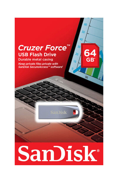 فلش مموری سن دیسک Sandisk Cruzer Force CZ71 ظرفیت 64GB /نماکم